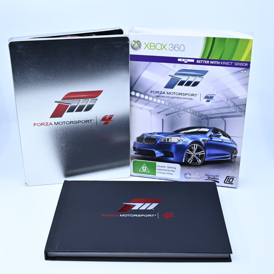 Forza Motorsport 4: Limited Collector's Edition - Xbox 360 Game + Manual - PAL