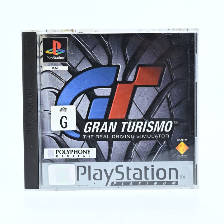 Gran Turismo - Sony Playstation 1 / PS1 Game + Manual - PAL - MINT DISC!