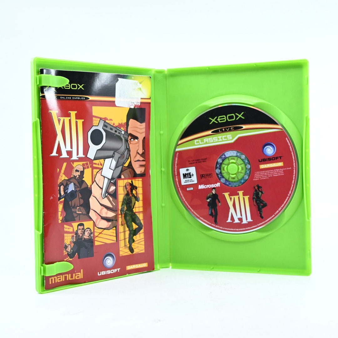 XIII - Original Xbox Game + Manual - PAL - MINT DISC!