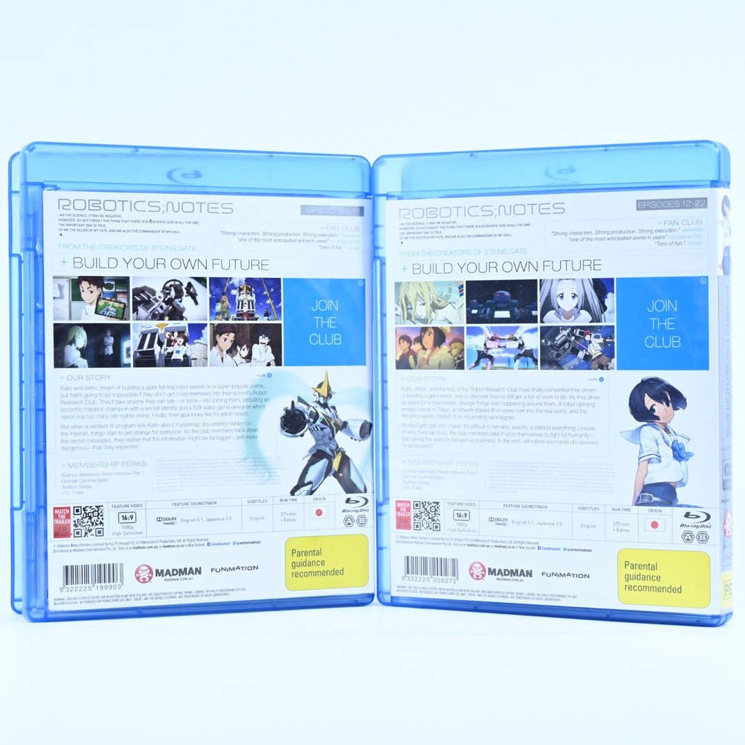 Robotics;Notes - Collection 1 + 2 - 4 Discs - Region A/B - Anime Blurays
