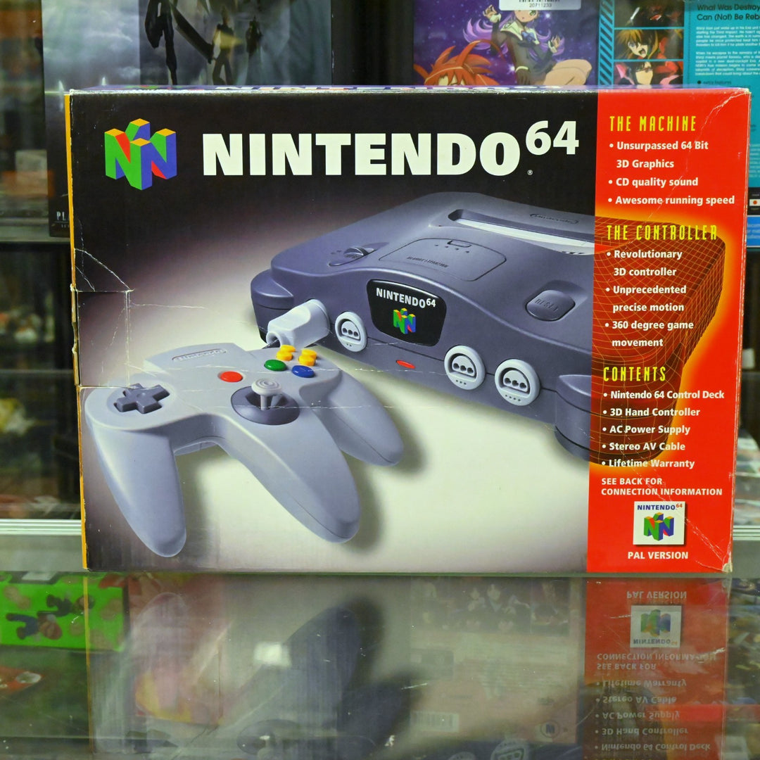 Twin Controller Pack - N64 / Nintendo 64 Boxed Console - PAL - FREE POST!