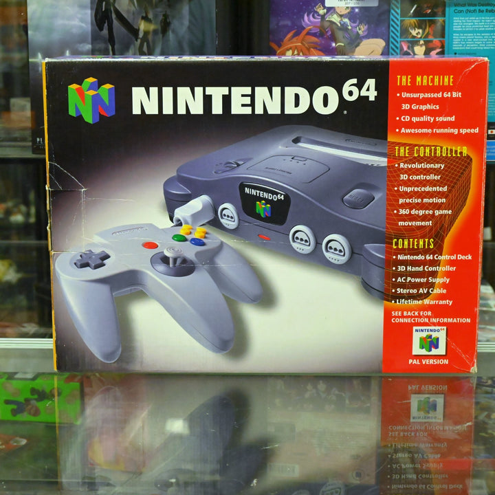 Twin Controller Pack - N64 / Nintendo 64 Boxed Console - PAL - FREE POST!
