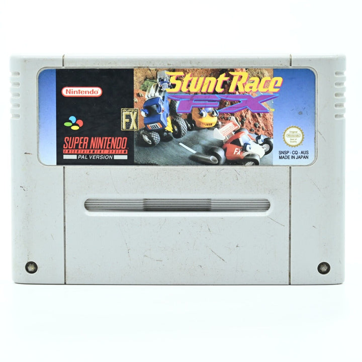 Stunt Race FX #1 - Super Nintendo / SNES Game - PAL - FREE POST!