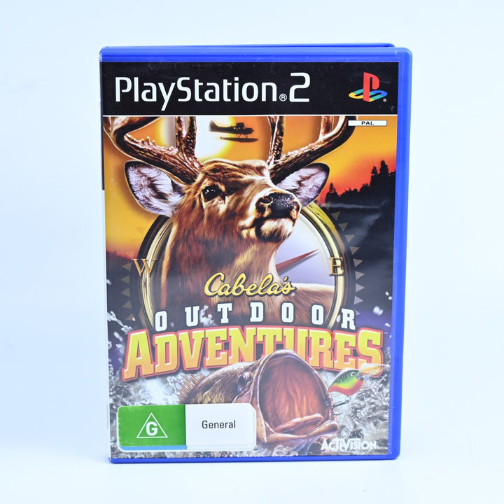 Cabela's Outdoor Adventures - Sony Playstation 2 / PS2 Game + Manual - PAL