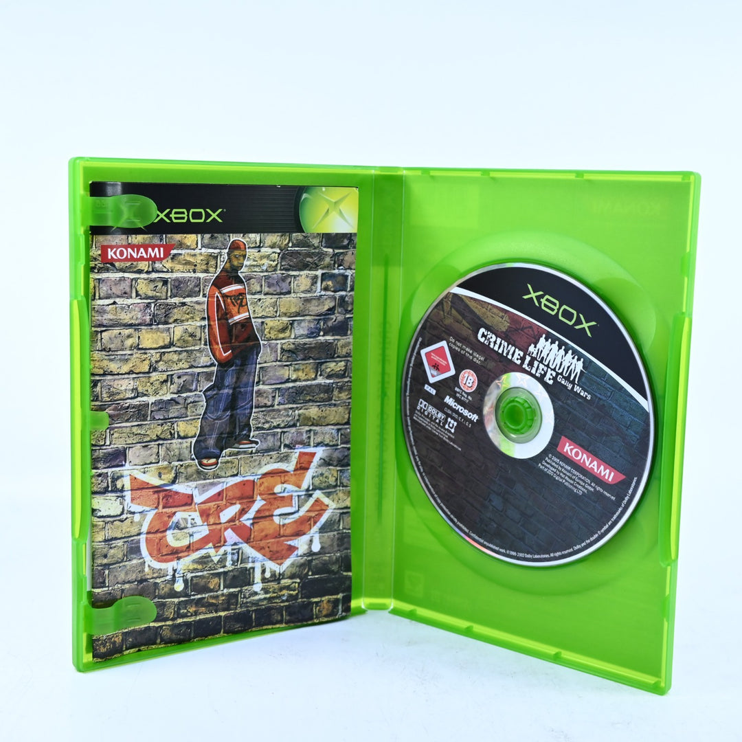 Crime Life: Gang Wars - Original Xbox Game + Manual - PAL - MINT DISC!