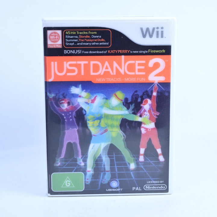 Just Dance 2 - Lenticular - Nintendo Wii Game + Manual - PAL - MINT DISC!