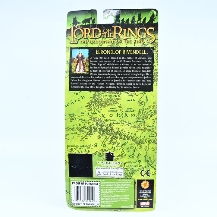 SEALED! Elrond of Rivendell - Lord of the Rings - Toy Biz - 2004