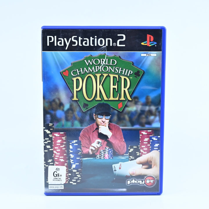 World Championship Poker - Sony Playstation 2 / PS2 Game + Manual - PAL