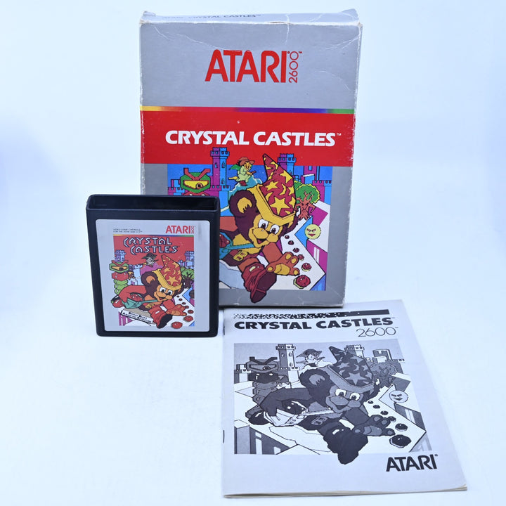 Crystal Castles - Atari 2600 Boxed Game - PAL - FREE POST!
