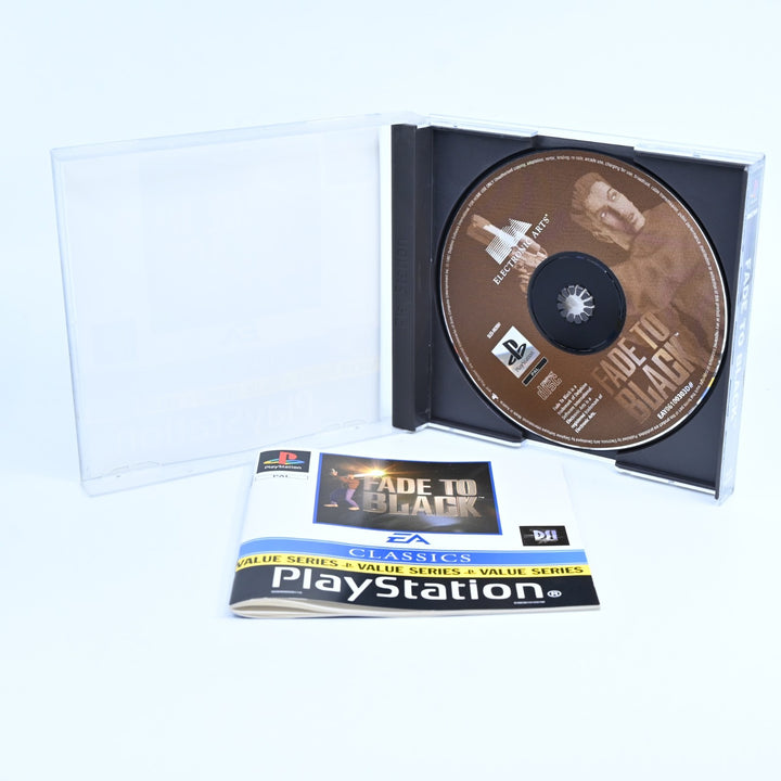 Fade to Black - Sony Playstation 1 / PS1 Game + Manual - PAL - MINT DISC!