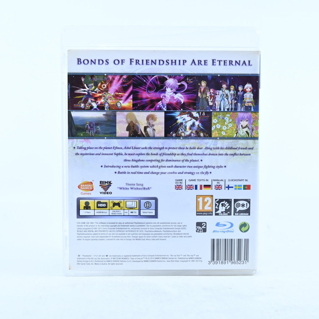 Tales of Graces f - Sony Playstation 3 / PS3 Game + Manual