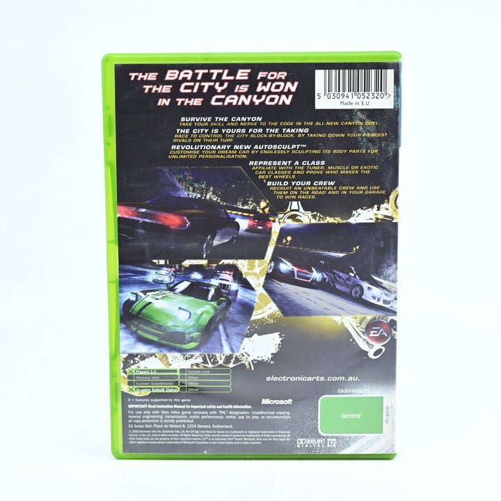 Need for Speed: Carbon - Original Xbox Game + Manual - PAL - MINT DISC!