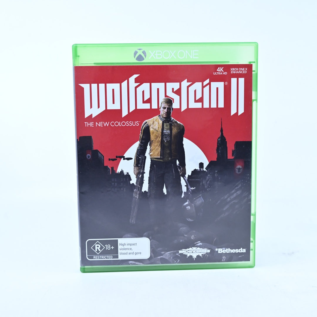 Wolfenstein II - Xbox One Game - PAL - FREE POST!