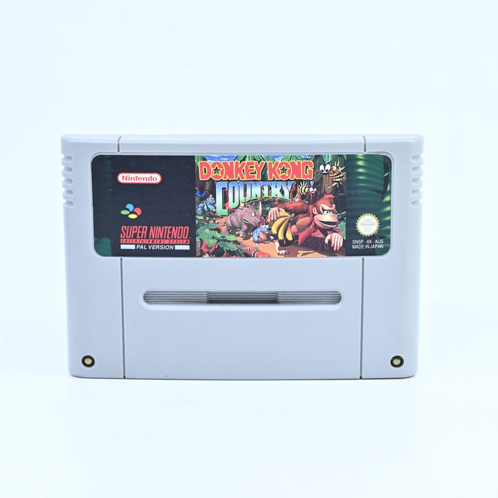 Donkey Kong Country - Super Nintendo / SNES Boxed Game - PAL - FREE POST!