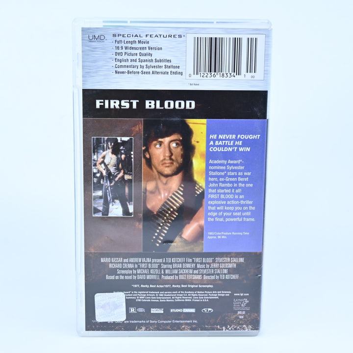 First Blood - UMD Video - Sony Other PSP - Region 1 - FREE POST!