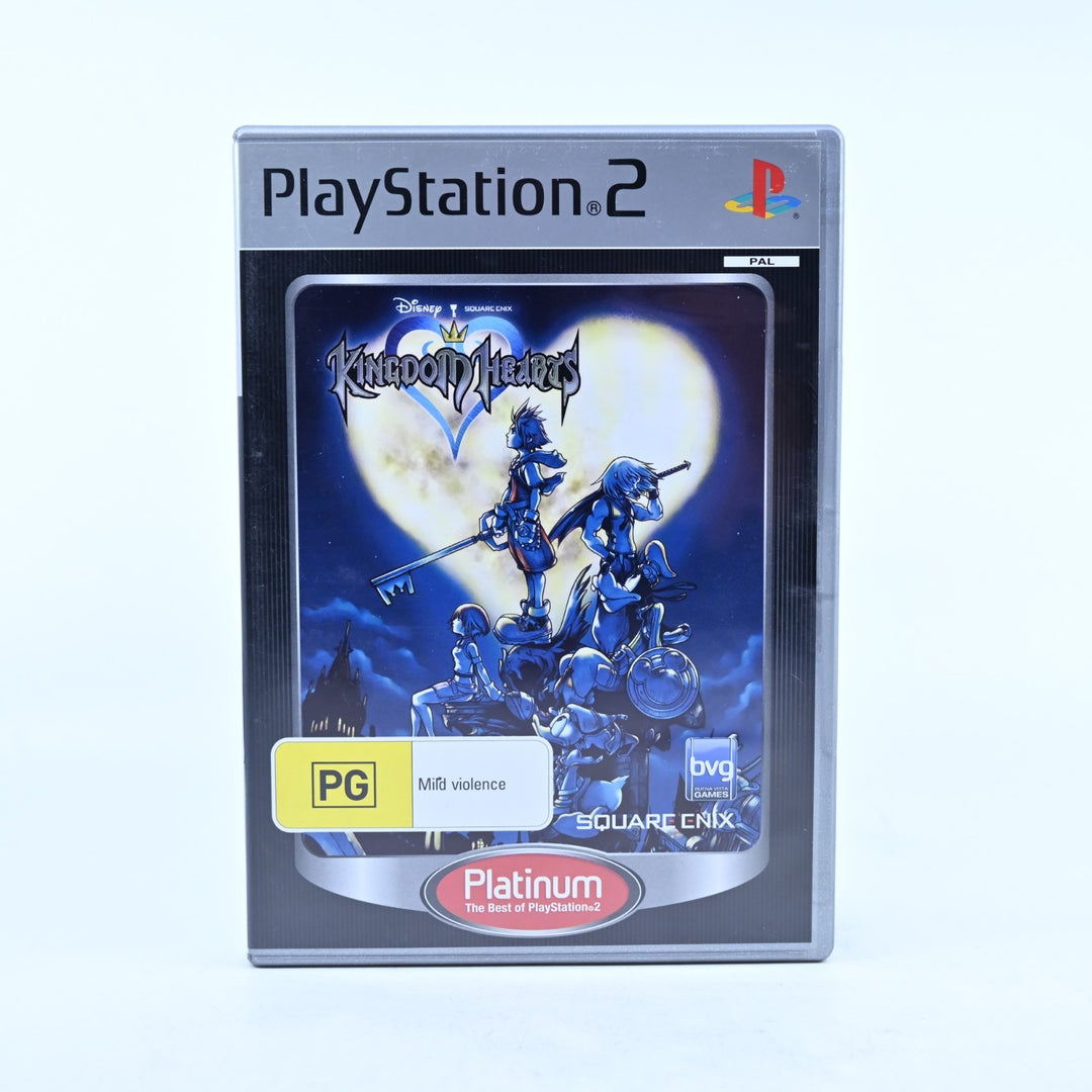 Kingdom Hearts - Sony Playstation 2 / PS2 Game + Manual - PAL - MINT DISC!
