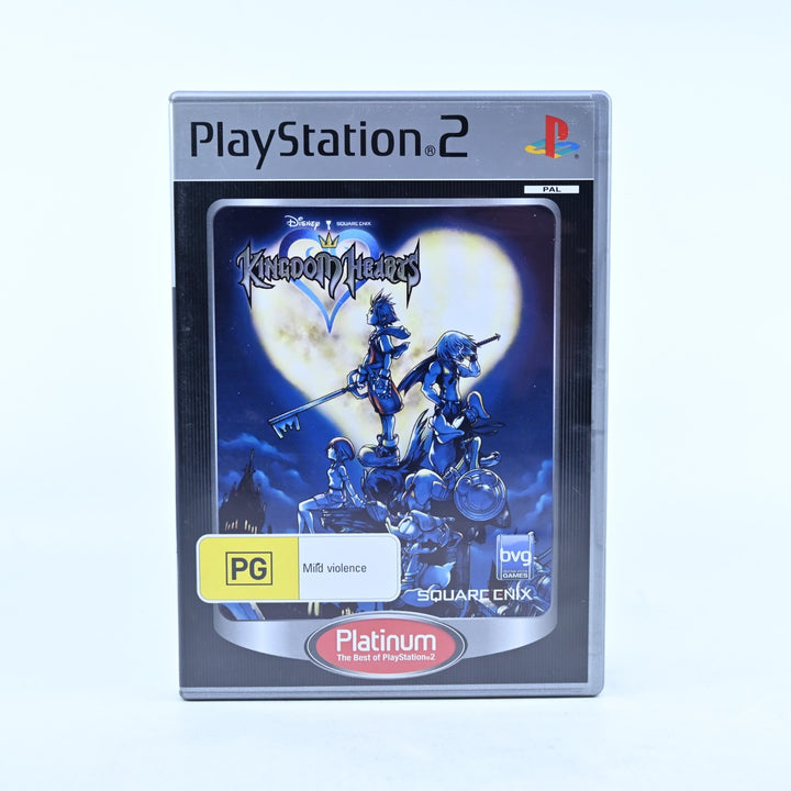 Kingdom Hearts - Sony Playstation 2 / PS2 Game + Manual - PAL - MINT DISC!
