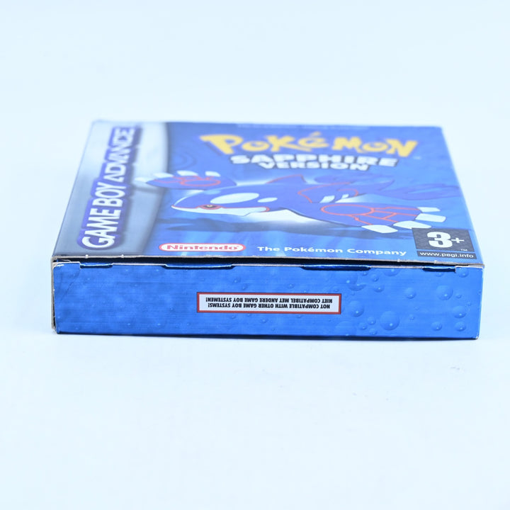 Pokemon Sapphire Version Nintendo Gameboy Advance GBA Boxed Game NEW BATTERY