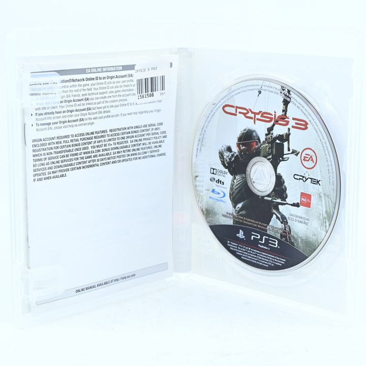 Crysis 3 - Sony Playstation 3 / PS3 Game - No Manual - FREE POST