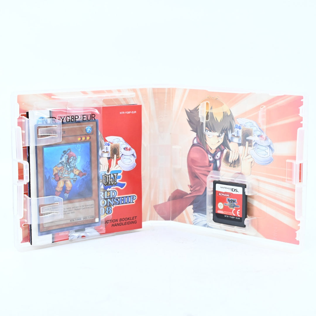 Yu-Gi-Oh! World Championship 2008 - Nintendo DS Game - PAL + Sealed Cards!