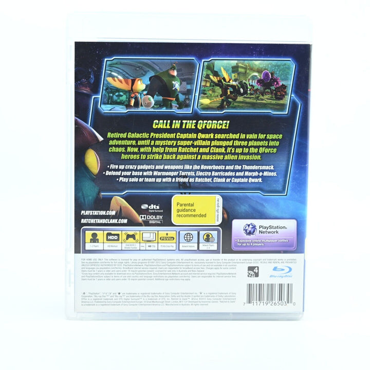 Ratchet & Clank: QForce - Sony Playstation 3 / PS3 Game - FREE POST!