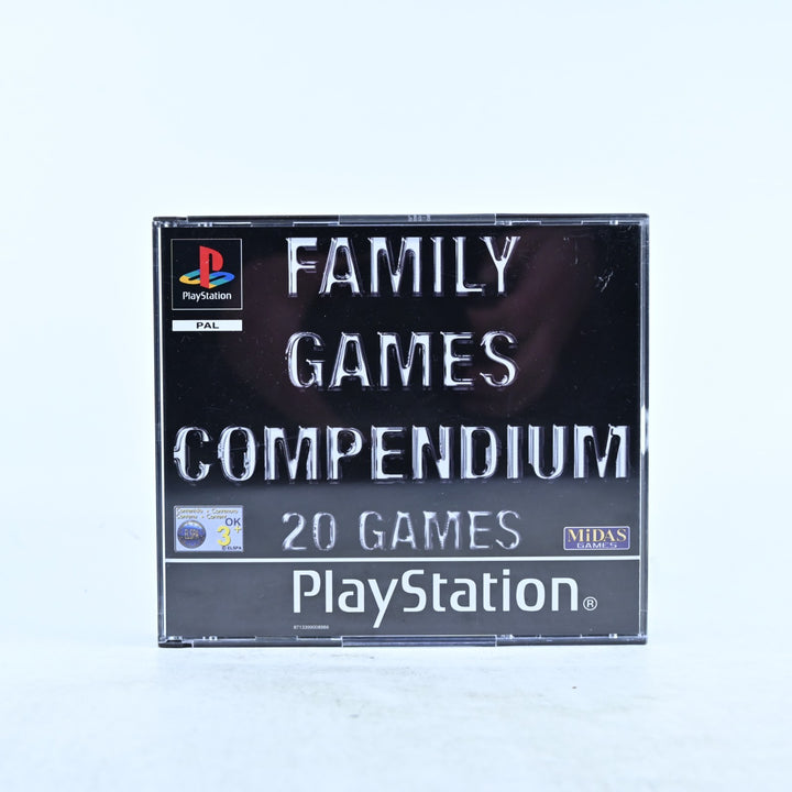 Family Games Compendium - Sony Playstation 1 / PS1 Game - No Manual - PAL