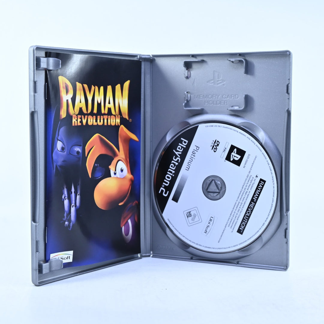 Rayman Revolution - Sony Playstation 2 / PS2 Game + Manual - PAL - MINT DISC!