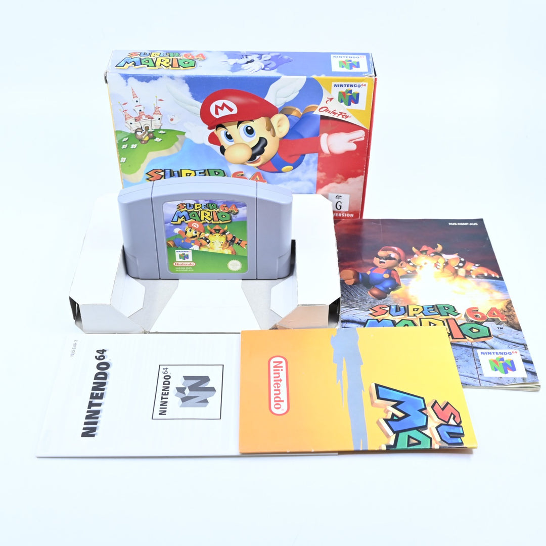 Super Mario 64 - N64 / Nintendo 64 Boxed Game - PAL - FREE POST!