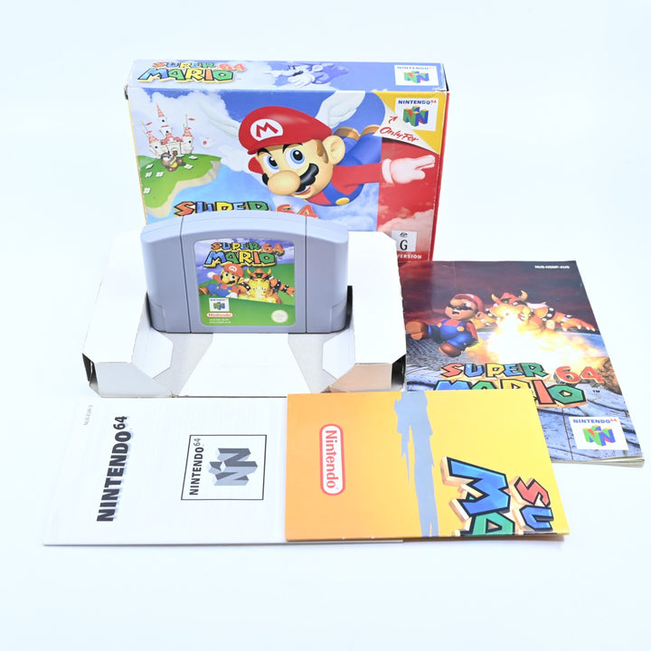 Super Mario 64 - N64 / Nintendo 64 Boxed Game - PAL - FREE POST!