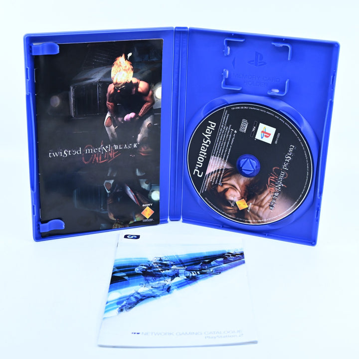 Twisted Metal: Black - Sony Playstation 2 / PS2 Game + Manual - PAL - MINT DISC!