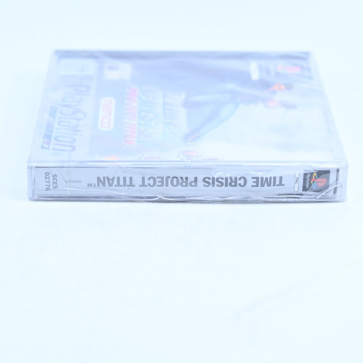 Time Crisis: Project Titan - SEALED - SEE DESCRIPTION - PS1 Game + Manual - PAL