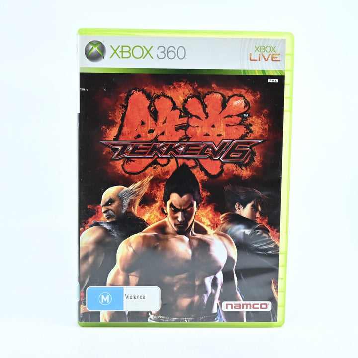 Tekken 6 - Xbox 360 Game + Manual - PAL - NEAR MINT DISC!