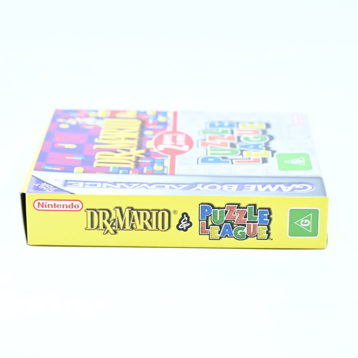 MINT! Dr. Mario & Puzzle League - Nintendo Gameboy Advance / GBA Boxed Game
