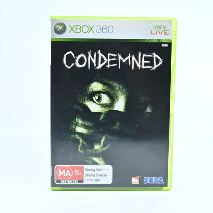 Condemned - Xbox 360 Game + Manual - PAL - MINT DISC!