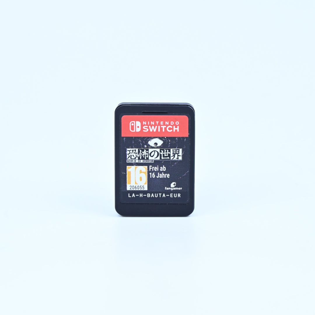 World Of Horror - Nintendo Switch Game - Cartridge Only - FREE POST!