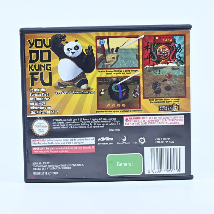 Kung Fu Panda: Legendary Warriors - Nintendo DS Game - PAL + Manual - FREE POST!