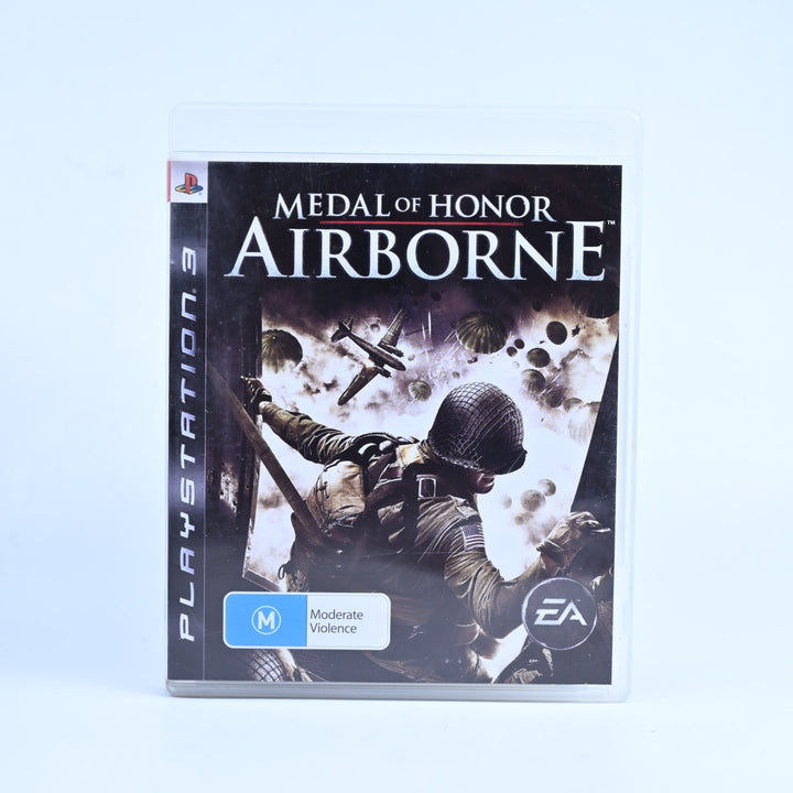 Medal of Honor Airborne - Sony Playstation 3 / PS3 Game + Manual - MINT DISC!