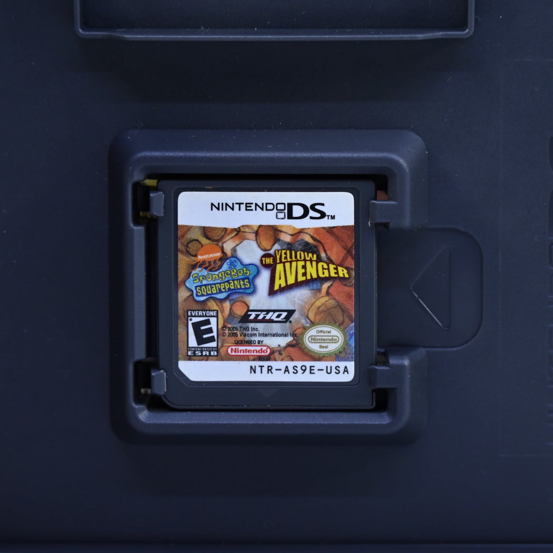 SpongeBob SquarePants: The Yellow Avenger - Nintendo DS Game - PAL + Manual