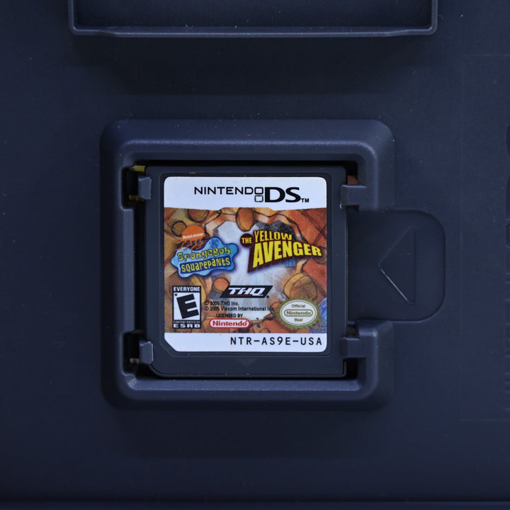 SpongeBob SquarePants: The Yellow Avenger - Nintendo DS Game - PAL + Manual
