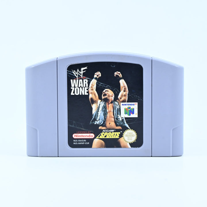 WWF War Zone - N64 / Nintendo 64 Game - PAL - FREE POST!