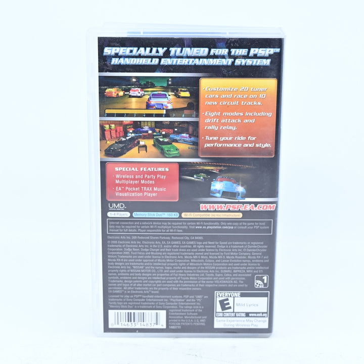 Need for Speed Underground Rivals - Sony PSP Game + Manual - FREE POST!