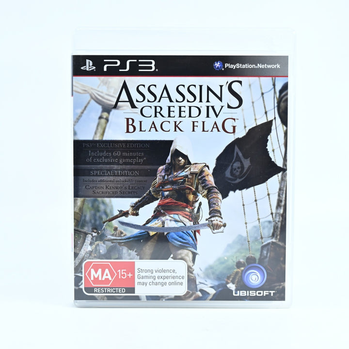 Assassin's Creed IV: Black Flag - Sony Playstation 3 / PS3 Game + Manual