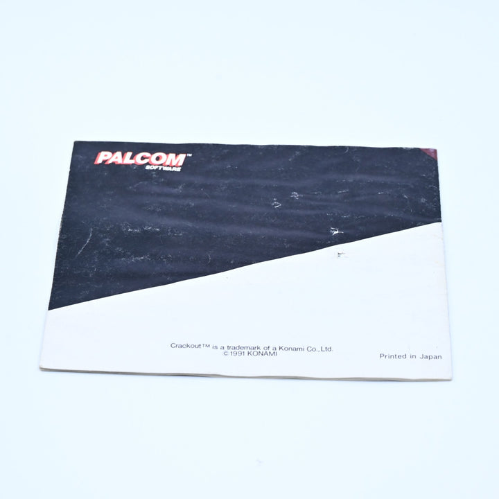 Crackout - Nintendo Entertainment System / NES Game + Manual - PAL - FREE POST!