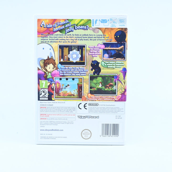 A Boy and his Blob - Nintendo Wii Game + Manual - PAL - MINT DISC!