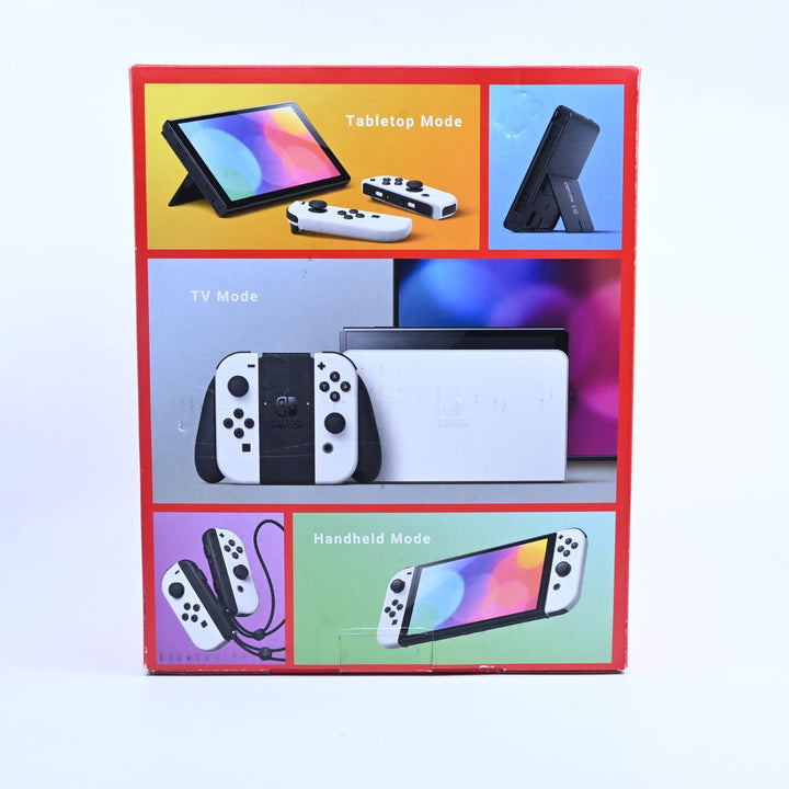 White - Nintendo Switch OLED Boxed Console - PAL - FREE POST!