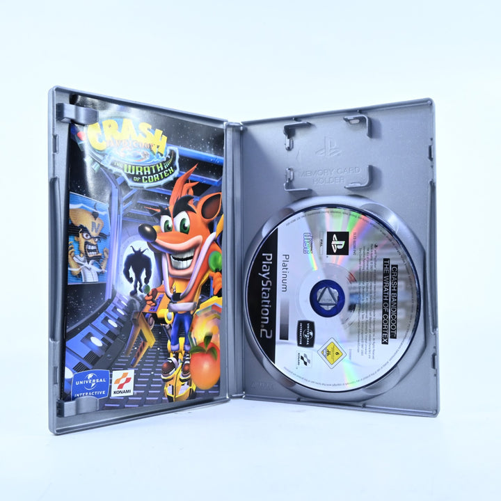 Crash Bandicoot: The Wrath of Cortex - PS2 Game + Manual - PAL
