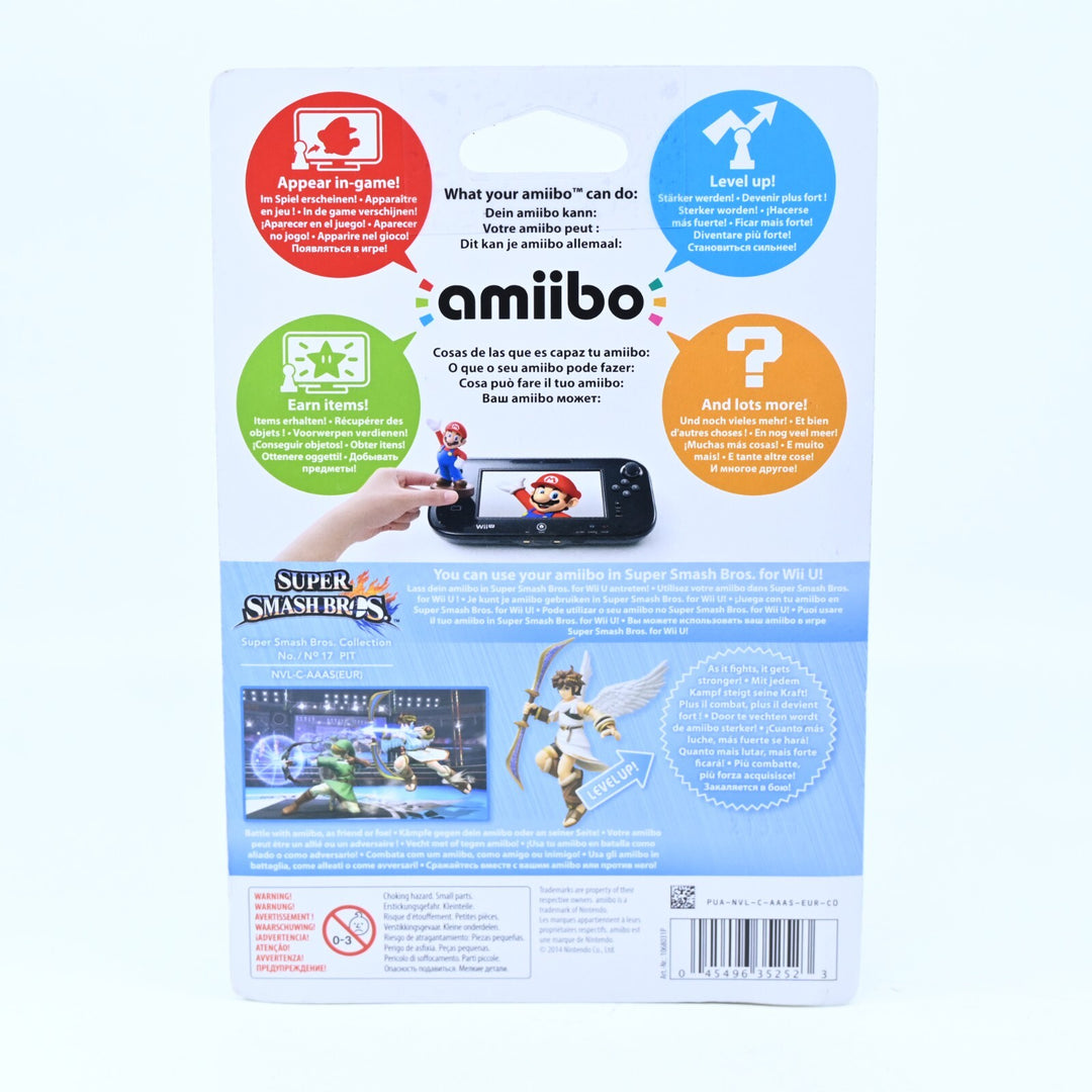 SEALED! Pit Amiibo No. 17 - Super Smash Bros. - Toy - FREE POST!