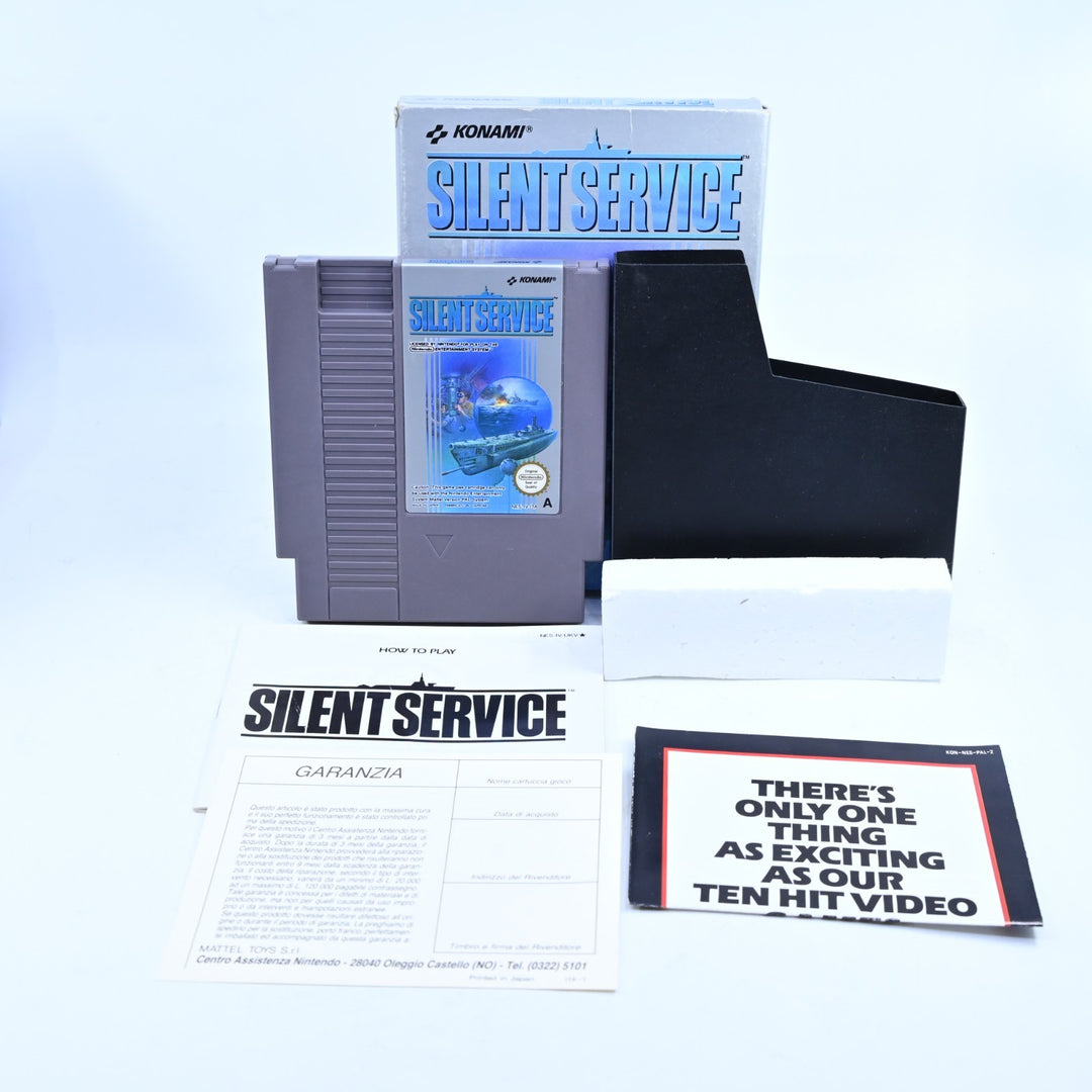 Silent Service - Nintendo Entertainment System / NES Boxed Game - PAL