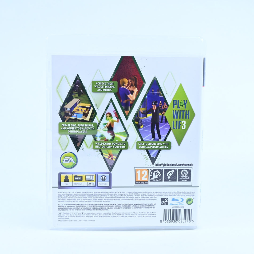 The Sims 3 - Sony Playstation 3 / PS3 Game + Manual - FREE POST!
