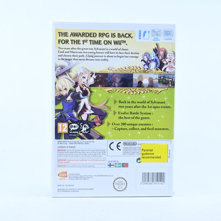 Tales of Symphonia: Dawn of the New World - Nintendo Wii Game + Manual - PAL
